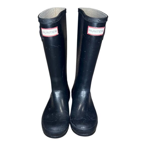 Hunter Big Kids Original Gloss Rain Boots - Picture 1 of 8